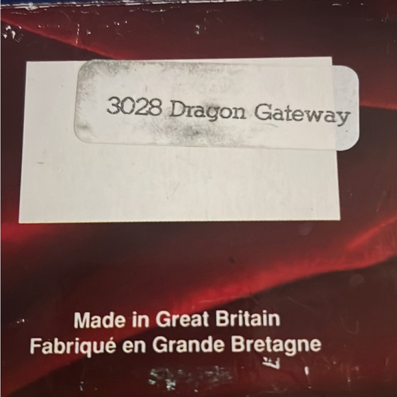 Myth And Magic Tudor Mint The Dragon Gateway Pewter Statue w/Box - Picture 8 of 8